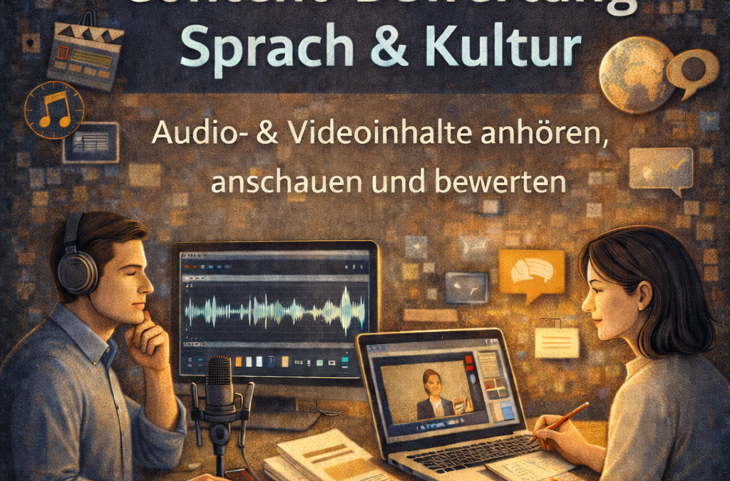Nebenjob: Content-Bewertung im Bereich Sprache / Kultur (m/w/d), remote